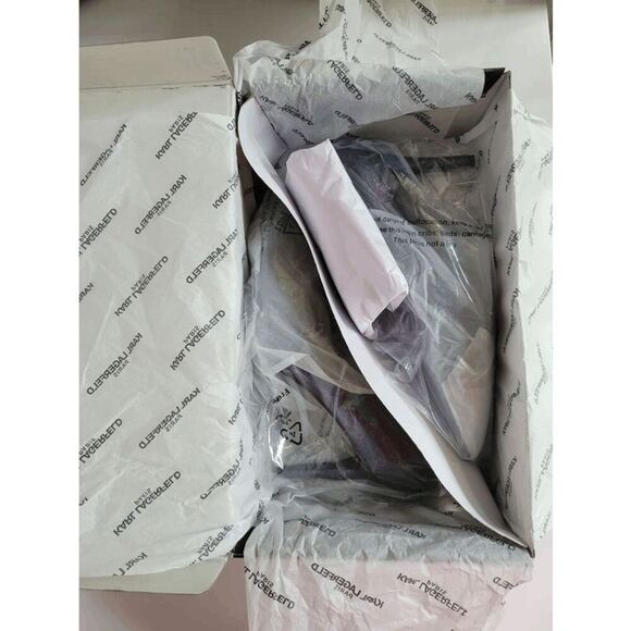 KARL LAGERFELD Royale Dress Pump Multi Black Heels MSRP $109 SIZE 6,5 NEW IN BOX - Picture 12 of 17